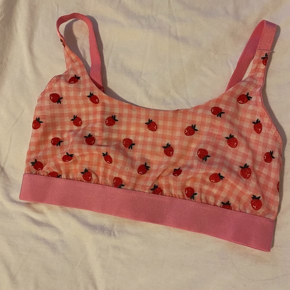 parade strawberry bralette